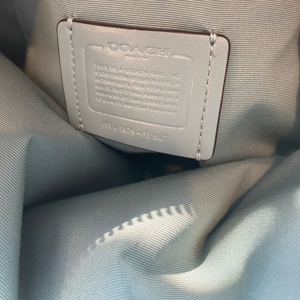 Coach ABBY Leather Duffle Crossbody Bag - Picture 5 of 5